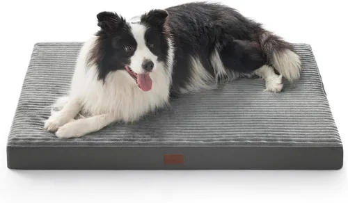 Vista 26 de Bedsure ComfyFleece Cama para perros pequeños, camas ortopédicas para mascotas con funda extraíble lavable, no impermeable, alfombrilla de espuma