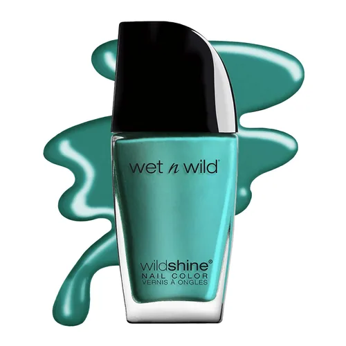 Vista 33 de wet n wild Wild Shine Esmalte de Uñas, Orange-Red Nuclear War, Color de Uñas Guerra nuclear
