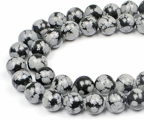 Vista 10 de MJDCB Cuentas de Turquesa Africana Natural Redondas Piedras Sueltas para Hacer Joyas Pulsera Collar Accesorio DIY 15" (4mm)