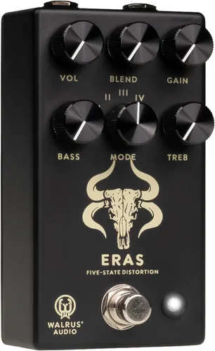 Vista 3 de Walrus Audio Pedal de distorsión de cinco estados, color negro