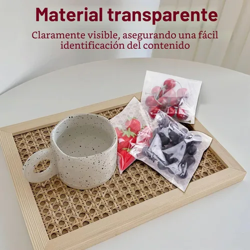 Vista 8 de 300 bolsas de celofán transparentes autosellantes – Bolsas de galletas, dulces y pan (5 x 6 pulgadas)