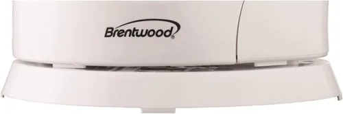 Vista 4 de Brentwood Hervidor eléctrico inalámbrico sin BPA, 1 litro, color blanco