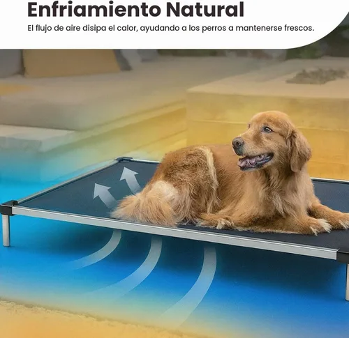 Vista 4 de K9 Ballistics Cama Cot Elevada de Enfriamiento para Exteriores a Prueba de Masticación para Perros Pequeños y Cachorros - Prácticamente Malla Negra