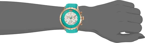 Vista 2 de BTECH Reloj de pulsera analógico y cronógrafo de silicona para mujer