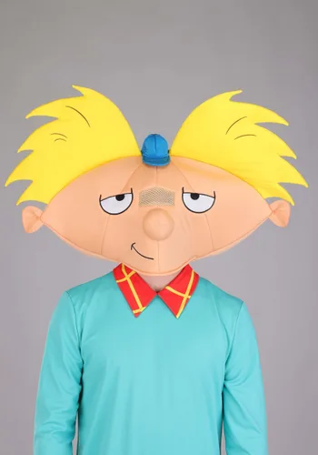 Vista 5 de Disfraz para Hombre de Hey Arnold de Nickelodeon Multicolor
