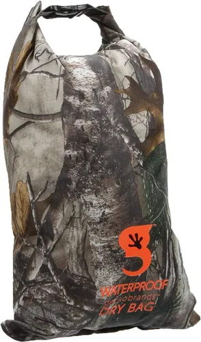 Vista 3 de geckobrands Bolsas secas de compresión ligeras, paquete de 2 – Realtree - Bolsas impermeables de 8.8L y 4L para caza, pesca y equipo al aire libre