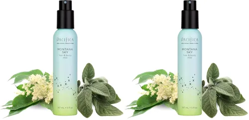Vista 10 de Pacifica Perfume para el Cabello y Spray de Fragancia Corporal - Blue Moon con Lavanda y Grosella – Sin Alcohol, Vegano y Libre de Crueldad Animal