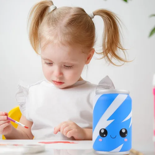 Vista 6 de Anboor Juguete blando Kawaii de 4.8 pulgadas, juguete blando de elevación lenta, comida blanda para aliviar el estrés para niños y adultos