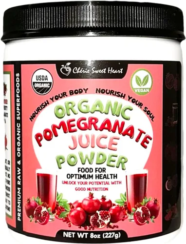 Vista 8 de Cherie Sweet Heart USDA Superalimento en polvo orgánico de remolacha, óxido nítrico 3 en 1, apoya la presión arterial saludable y la circulación