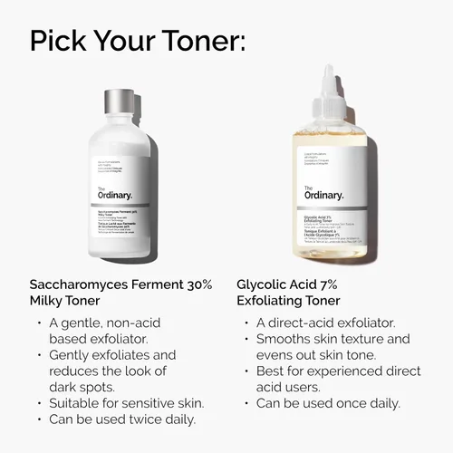 Vista 5 de The Ordinary Saccharomyces Ferment - Tóner lechoso al 30%, tóner exfoliante e hidratante para una piel más suave y brillante, 3.4 onzas líquidas