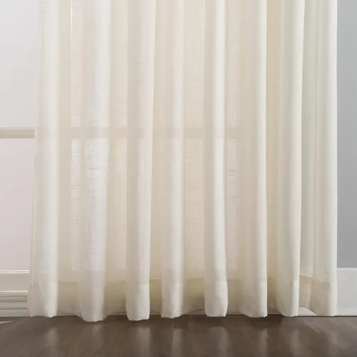 Vista 25 de Cortinas traslúcidas blancas de 96 pulgadas de largo, paneles de cortinas plisadas dobles para ventana, 52 pulgadas de ancho x 96 pulgadas de largo