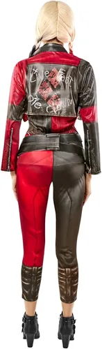 Vista 2 de Rubies II Disfraz de Harley Quinn de DC Comics Suicide Squad 2 para mujer aspecto principal Multi