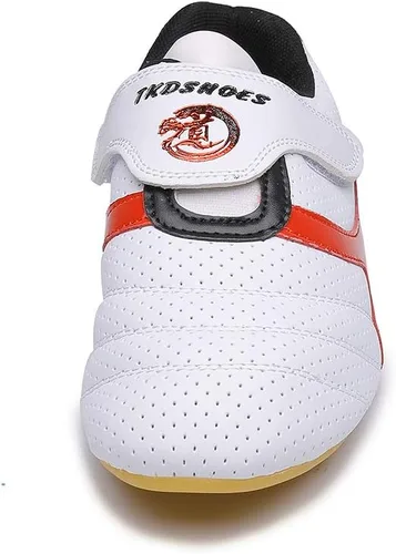 Vista 3 de MSMAX Zapatos de artes marciales para niños, zapatos de Kung Fu Tai Chi, zapatos de boxeo de taekwondo para hombres