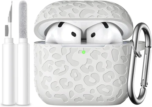 Vista 26 de Funda compatible con AirPods Pro 3 con grabado de leopardo APPro3-Negro