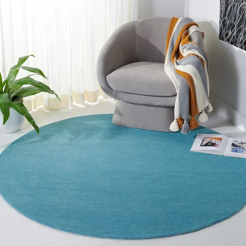 Vista 33 de SAFAVIEH Himalaya Collection - Alfombra decorativa, 2 x 3 pies, color azul, lana hecha a mano, ideal para zonas de alto tráfico en entrada, sala