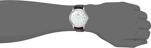 Vista 2 de Reloj Orient Bambino Small Seconds automático, japonés, con correa de cuero, 0.83 pulgadas, para hombre