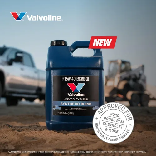 Vista 4 de Valvoline Mezcla sintética de alta resistencia 15W-40, aceite de motor diésel, cubeta de 2.5 galones