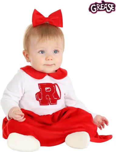 Vista 2 de Disfraz infantil de animadora Rydell High Grease