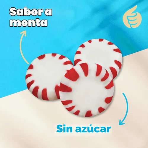 Vista 5 de Mentas Starlight sin azúcar Paquete de 1 libra Caramelo duro de menta