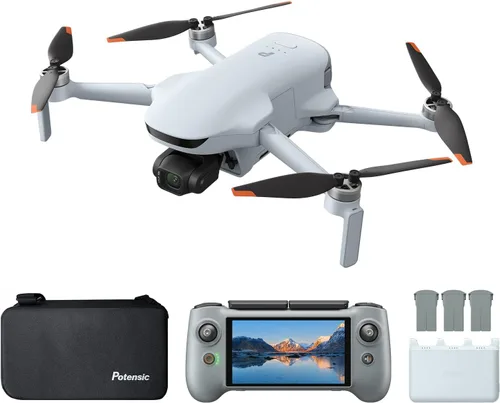 Vista 10 de Potensic ATOM 3 Drones con cámara para adultos 4K 60fps, foto 8K, vuelo de 120 minutos, transmisión de 16 KM, CMOS de 1/1.3 pulgadas, pista AI 2.0