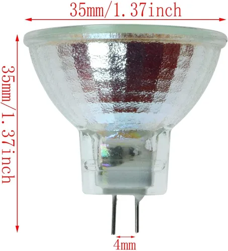 Vista 5 de Lámpara halógena Reflector 4PCS MR11 12V 10W Bombilla halógena de luz cálida