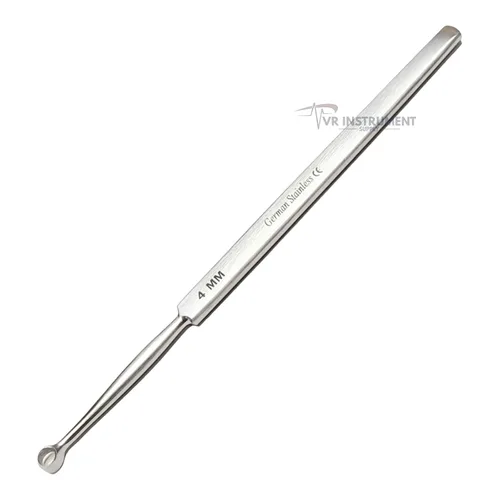 Vista 5 de ORL Dermatología Fox Dermal Curetas 4 MM Instrumentos quirúrgicos MedicaI 5.5