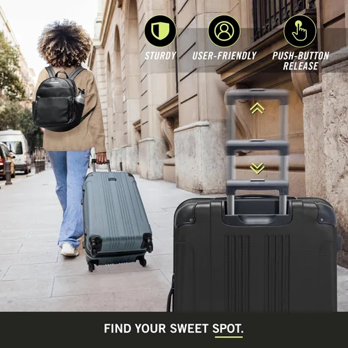 Vista 35 de Kenneth Cole Reaction Out Of Bounds - Equipaje de transporte vertical, Carbón), 5705058