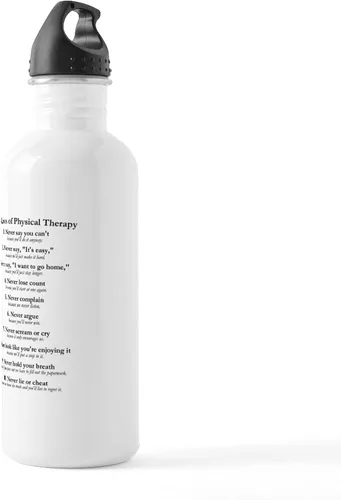 Vista 3 de CafePress Laws Of P.T. Botella de agua de acero inoxidable de 1 1.0L (34 oz)