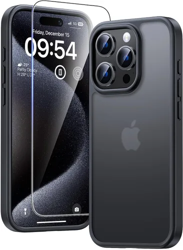 Vista 53 de TAURI Funda para iPhone 17, antiamarilleamiento con protector de pantalla, protección de grado militar, a prueba de golpes, delgada para iPhone 17