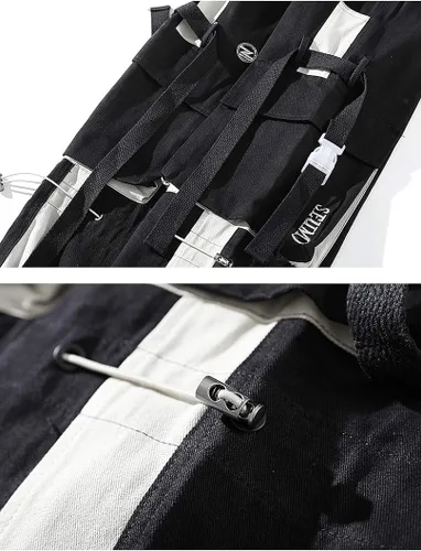 Vista 6 de Astellarie Pantalones deportivos estilo cargo para hombre