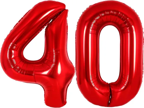 Vista 133 de Globos gigantes de números negros de 40 pulgadas, globos de aluminio de Mylar con helio para cumpleaños, globo número 0 para decoración de fiestas