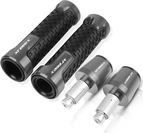 Vista 16 de Handlebar Plug for Yamaha XT660X XT660 XT 660X 2004-2017 Motorcycle Anti-Skid Handlebar End Handlebar Hand Grips Rubber Grip Ends Plug 7/8'' 22mm