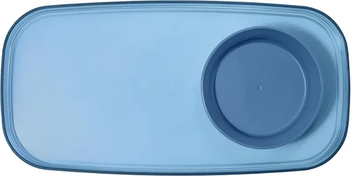 Vista 2 de madesmart dipware - Plato pequeño para servir, apilable y extraíble, para salsa, queso, ensalada, aceitunas, apto para lavavajillas y microondas