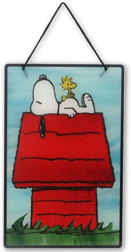 Vista 11 de Peanuts Snoopy Be Happy - Decoración redonda de madera para colgar en pared, divertido letrero de Snoopy para decoración del hogar, gran idea