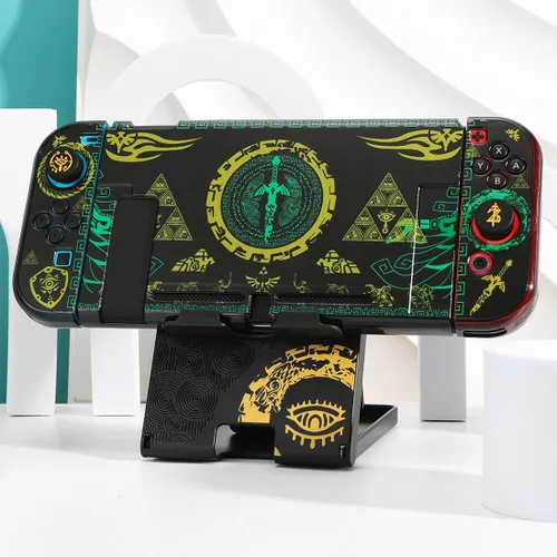 Vista 7 de imeux Soporte plegable compacto para interruptores, soporte multiángulo de repuesto portátil para Nintendo SwitchSwitch LiteSwitch OLEDSteam Deck