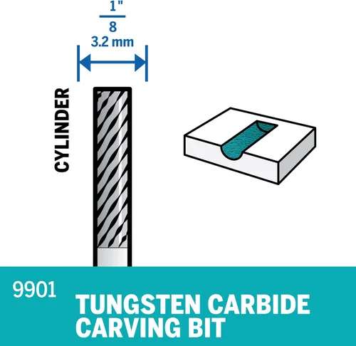 Vista 31 de Dremel Cortador de carburo de tungsteno 9901