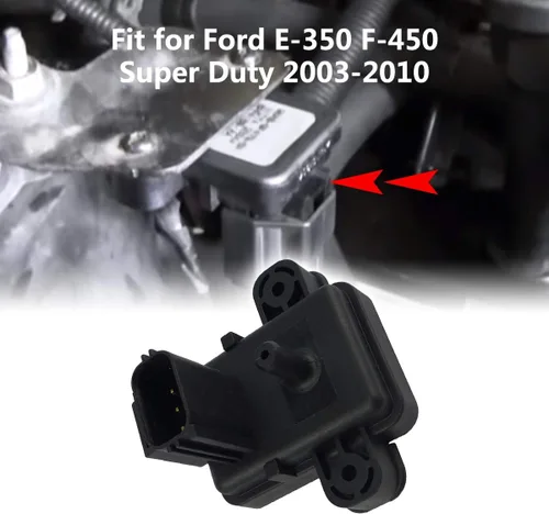 Vista 3 de Sensor MAP Compatible con Ford F250 F350 F450 F550 Super E-Series Duty Diesel 6.0L Camiones Furgonetas, Sensor de Presión Absoluta del Colector
