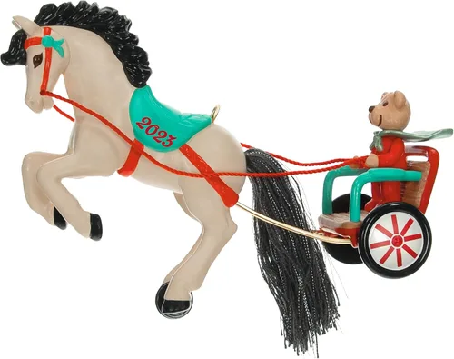 Vista 10 de Hallmark Keepsake Adorno de Navidad, un pony para Navidad 2025, regalos para niños