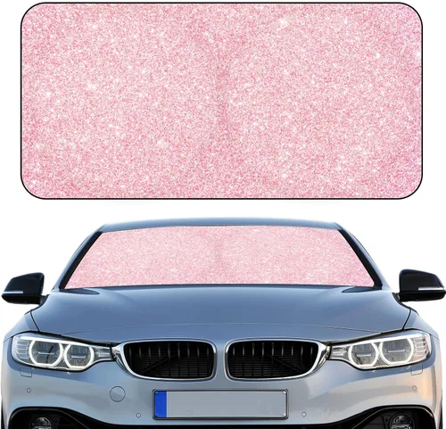 Vista 14 de Parasol plegable para parabrisas de coche, cubreventanas frontales para coche, accesorios para coche, protección contra el calor y los rayos UV