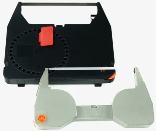Vista 2 de Máquina de escribir compatible con GRC IBM Wheelwriter (6) cintas correctables negras y (6) cintas correctoras