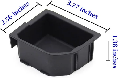 Vista 3 de Organizador de consola, caja de almacenamiento para reposabrazos, palanca de cambios central, caja de almacenamiento compatible con BMW 2 3 4 Z4 X3