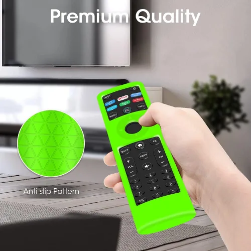 Vista 3 de Funda protectora para XRT140 Vizio Smart TV, soporte de silicona para XRT140 LED QLED HD UHD TV, control remoto, a prueba de golpes, protector