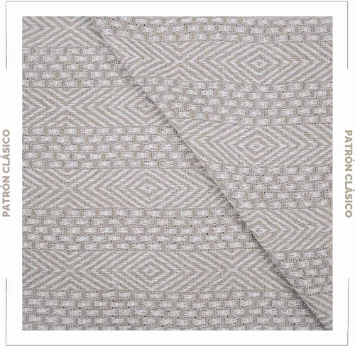 Vista 3 de RAJRANG Manta bohemia de algodón, 50 x 60 pulgadas, manta rústica para sofá para decoración de sala de estar, plumas, gris, beige Gris pluma