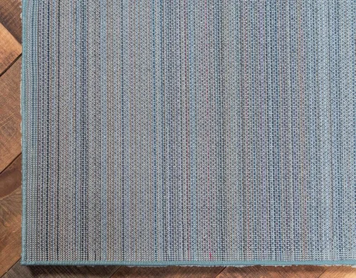 Vista 9 de Unique Loom Colección Solo - Alfombra Calabasas (7' 10" x 10' Rectangular, Azul Claro)