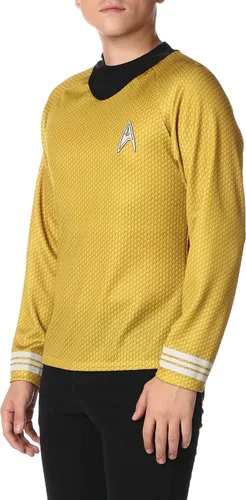 Vista 2 de Rubie's Disfraz de Star Trek Gold Star Fleet uniforme de camisa, Multi Color, talla única