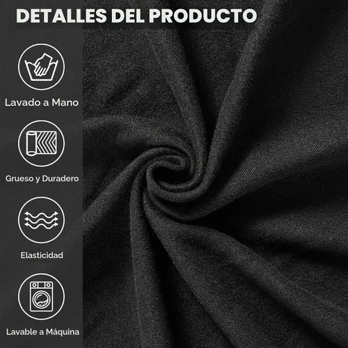 Vista 5 de Peryiter 7 piezas de fundas para sofá seccional en forma de L con reclinación, 5 asientos, fundas para sofá seccional de terciopelo de seda