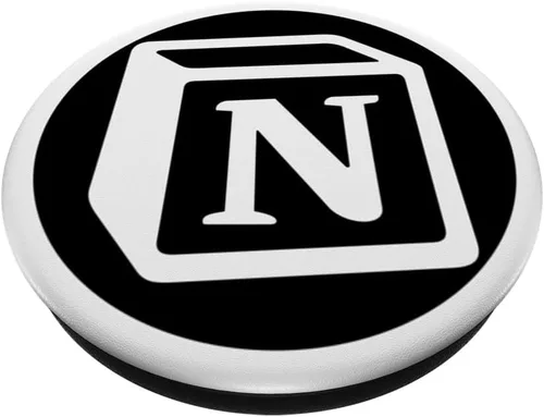 Vista 2 de Notion App All Notion Lovers Noción Estética Noción Usuario PopSockets Intercambiable PopGrip