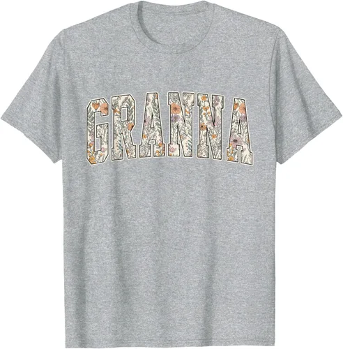 Vista 41 de Granna - Camiseta retro para el día de la madre Negro