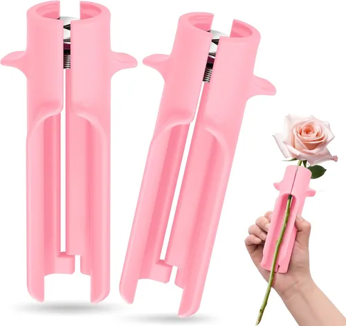 Vista 8 de Lasnten 1 Pieza Herramienta Peladora de Espinas de Rosa Removedor de Espinas para Rosas Herramienta Peladora de Hojas Limpiador Cortador de Tallo