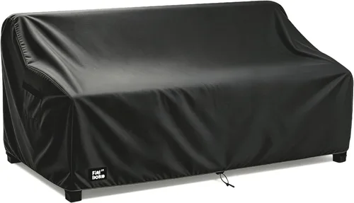 Vista 21 de Funda para Sofá de Exterior de 3 Plazas, 76Wx32Dx31H Pulgadas Fundas para Muebles de Patio, Fundas de Servicio Pesado para Muebles de Exterior